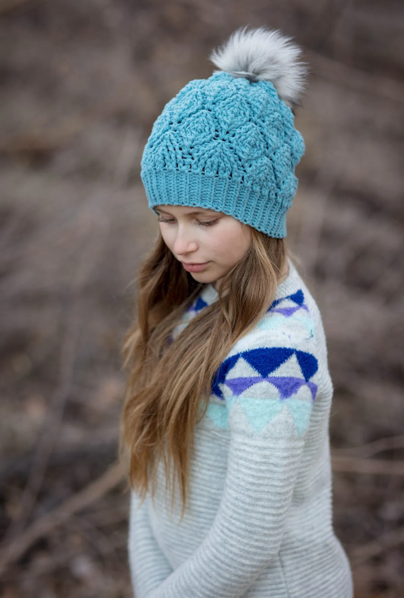 Crochet Pattern for Solitaire Slouch | Crochet Hat Pattern | Hat Crocheting Pattern | DIY Written Crochet Instructions