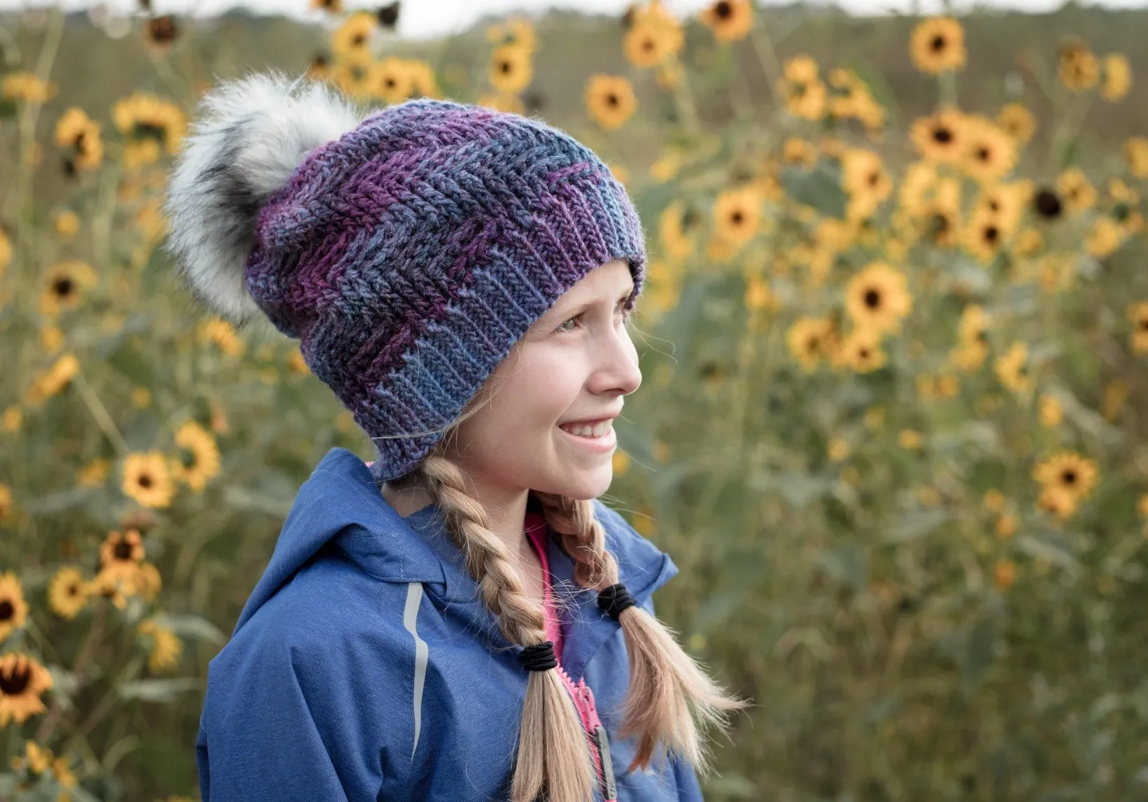 Crochet Pattern for Spiral Herringbone Slouch Hat | Crochet Hat Pattern | Hat Crocheting Pattern | DIY Written Crochet Instructions