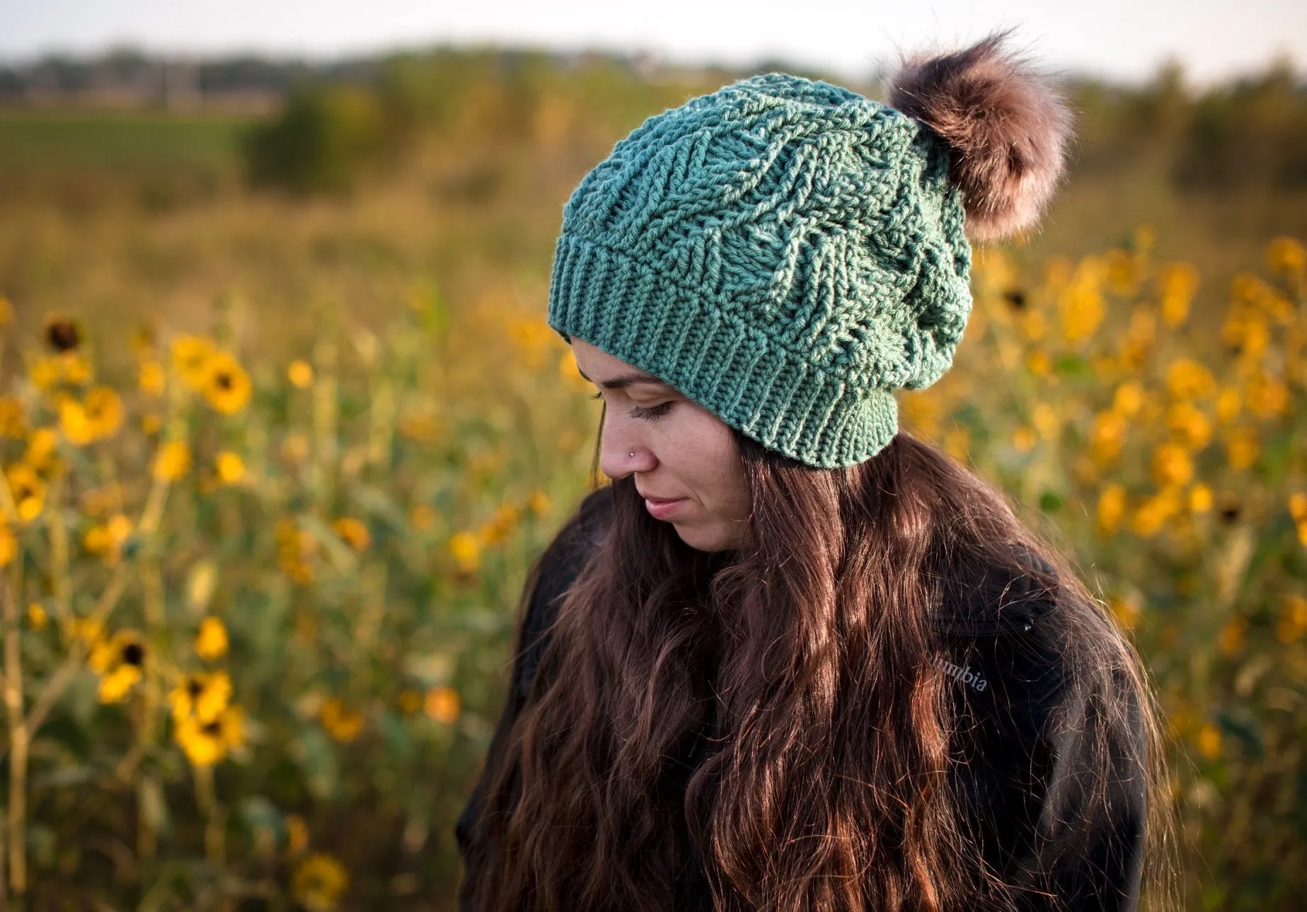 Crochet Pattern for Tailspin Slouch Hat | Crochet Hat Pattern | Hat Crocheting Pattern | DIY Written Crochet Instructions