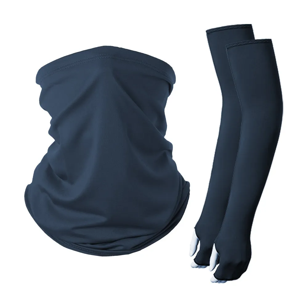 Cycling cold ice silk mask arm cover is suitable for outdoor sports