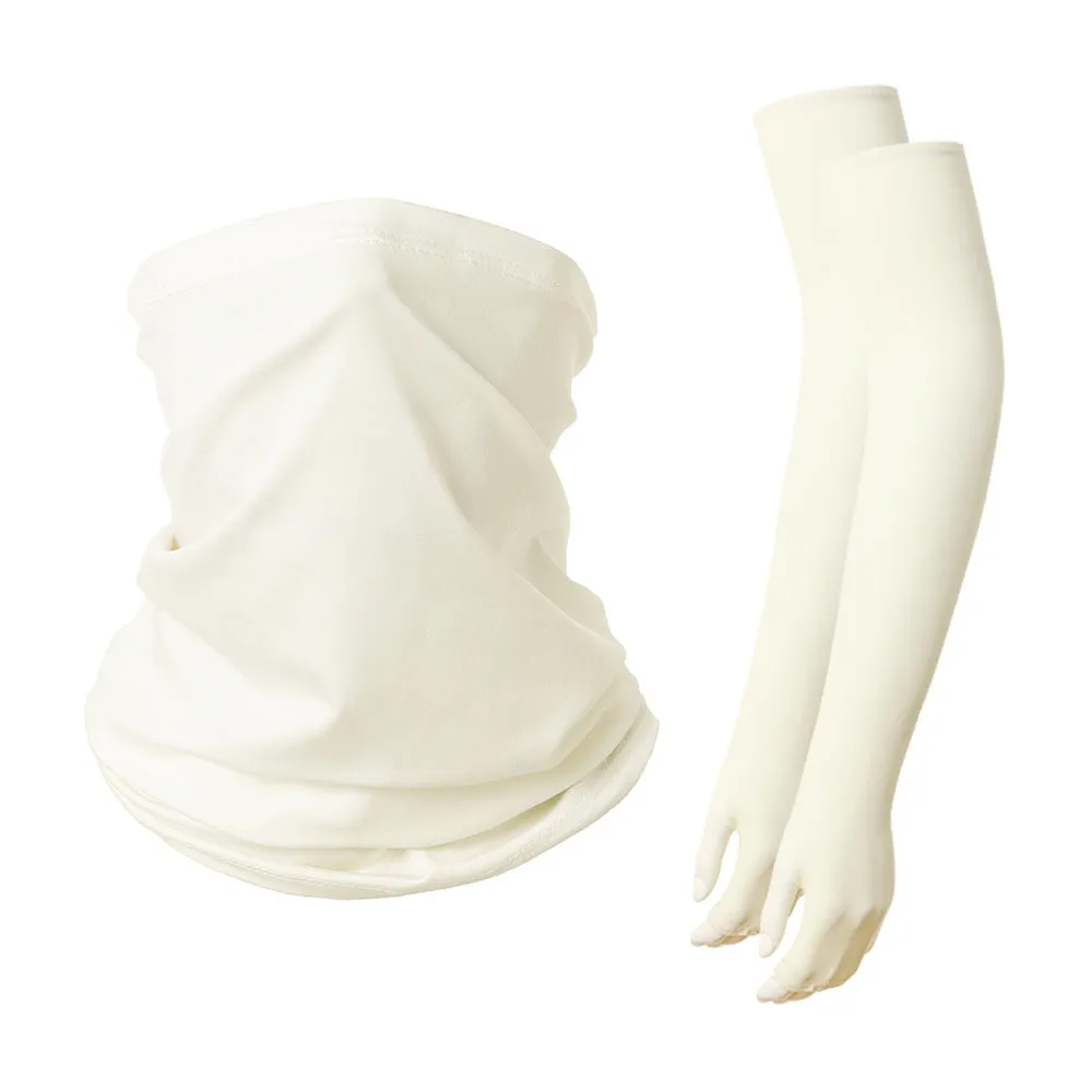 Cycling cold ice silk mask arm cover is suitable for outdoor sports