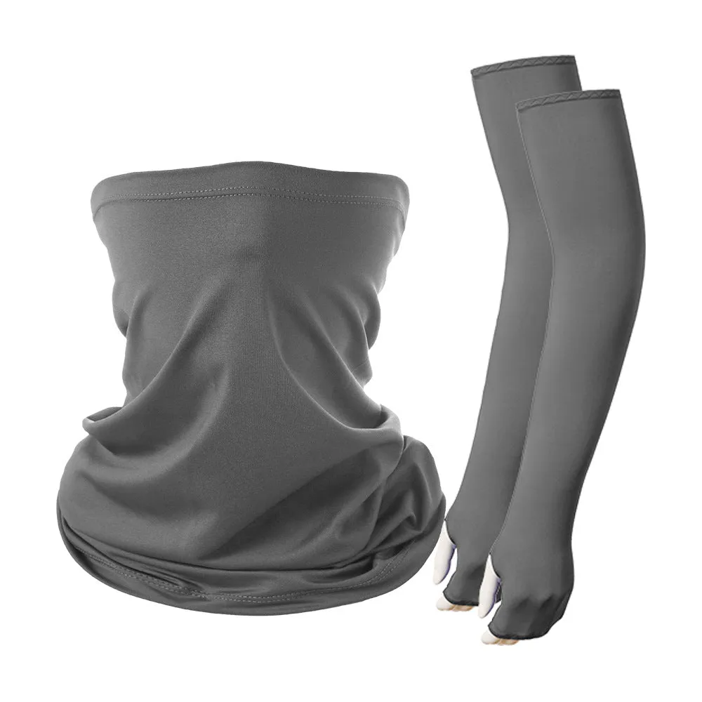 Cycling cold ice silk mask arm cover is suitable for outdoor sports