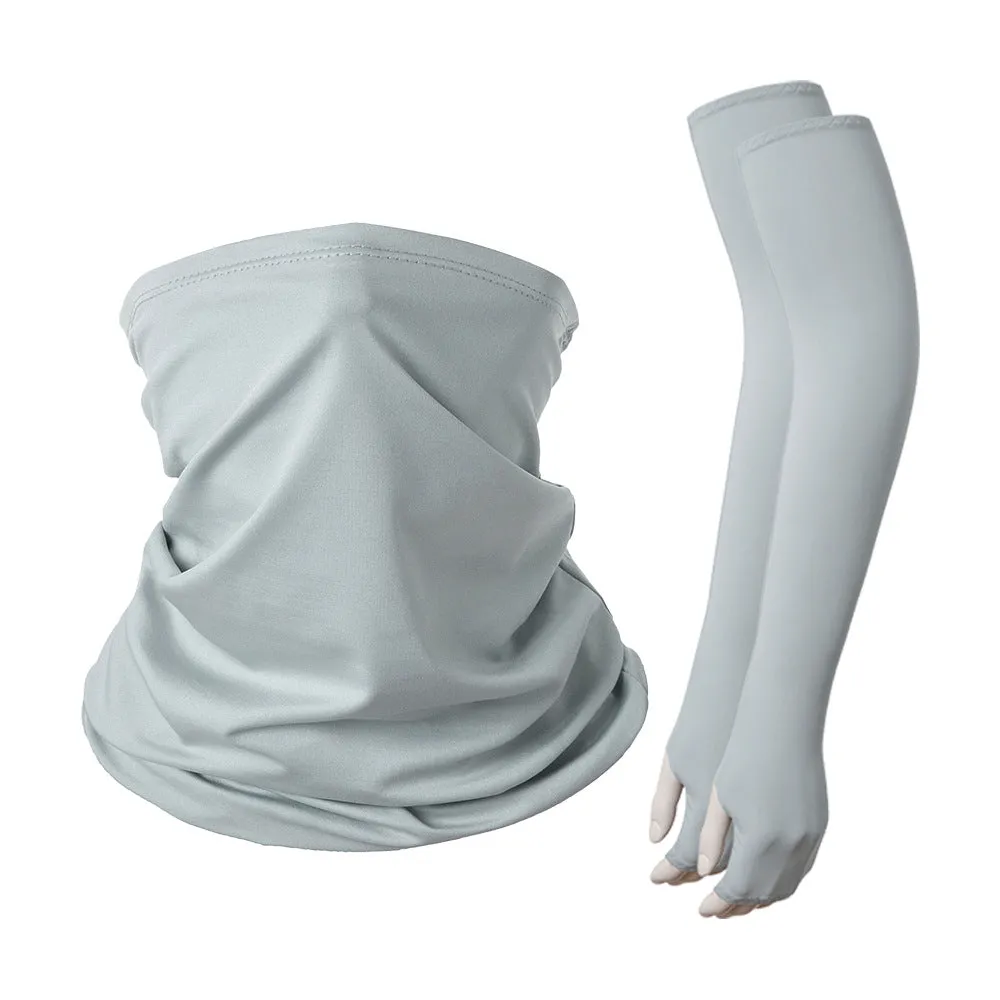 Cycling cold ice silk mask arm cover is suitable for outdoor sports