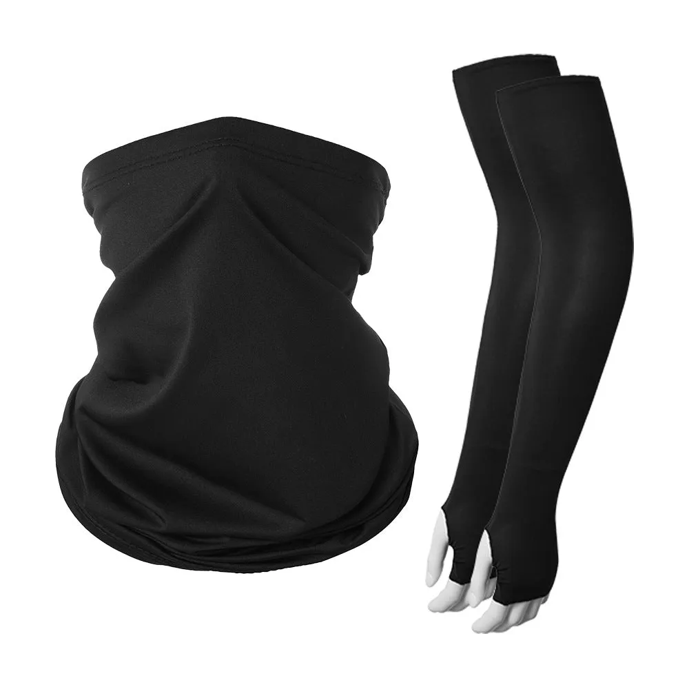 Cycling cold ice silk mask arm cover is suitable for outdoor sports