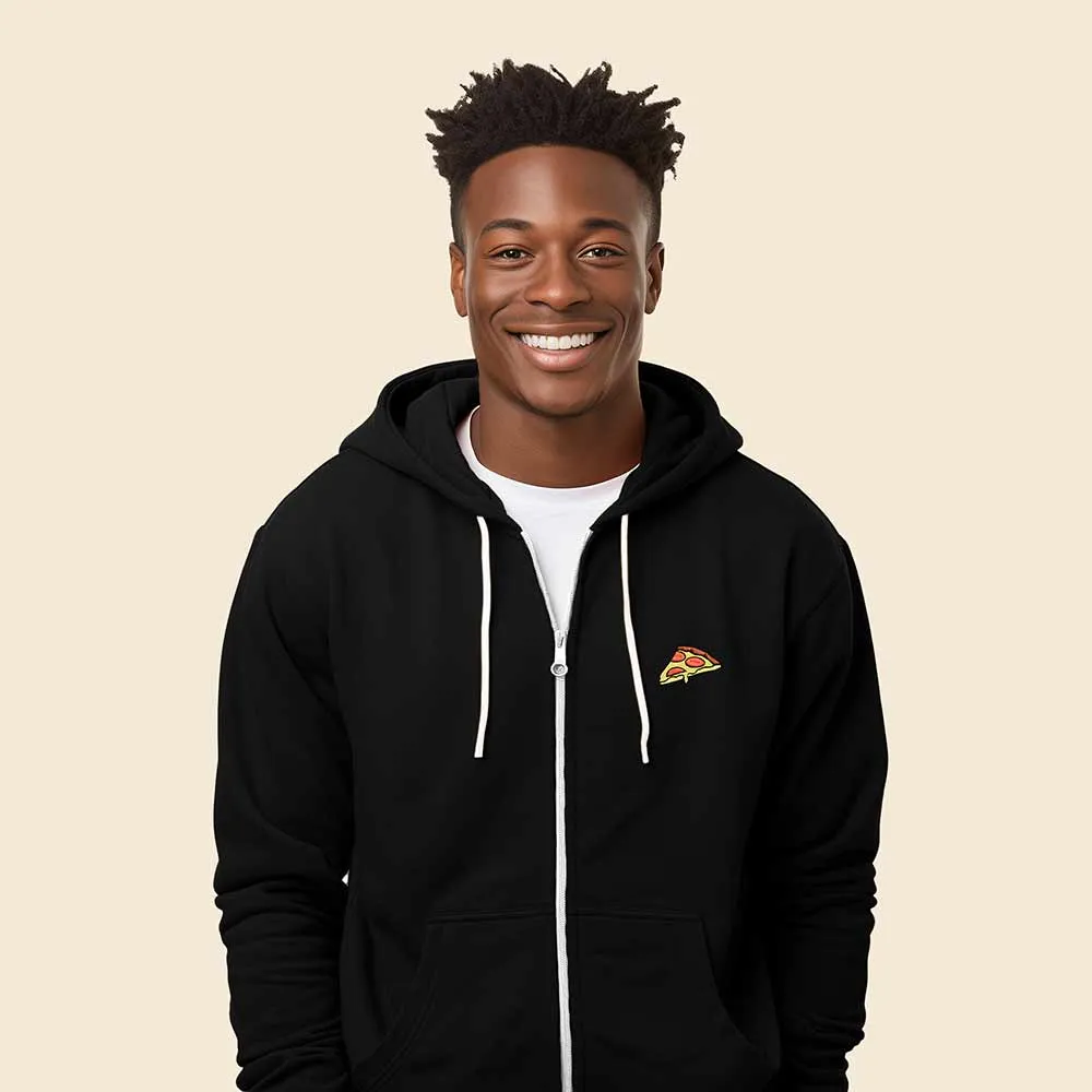 Dalix Pizza Zip Hoodie