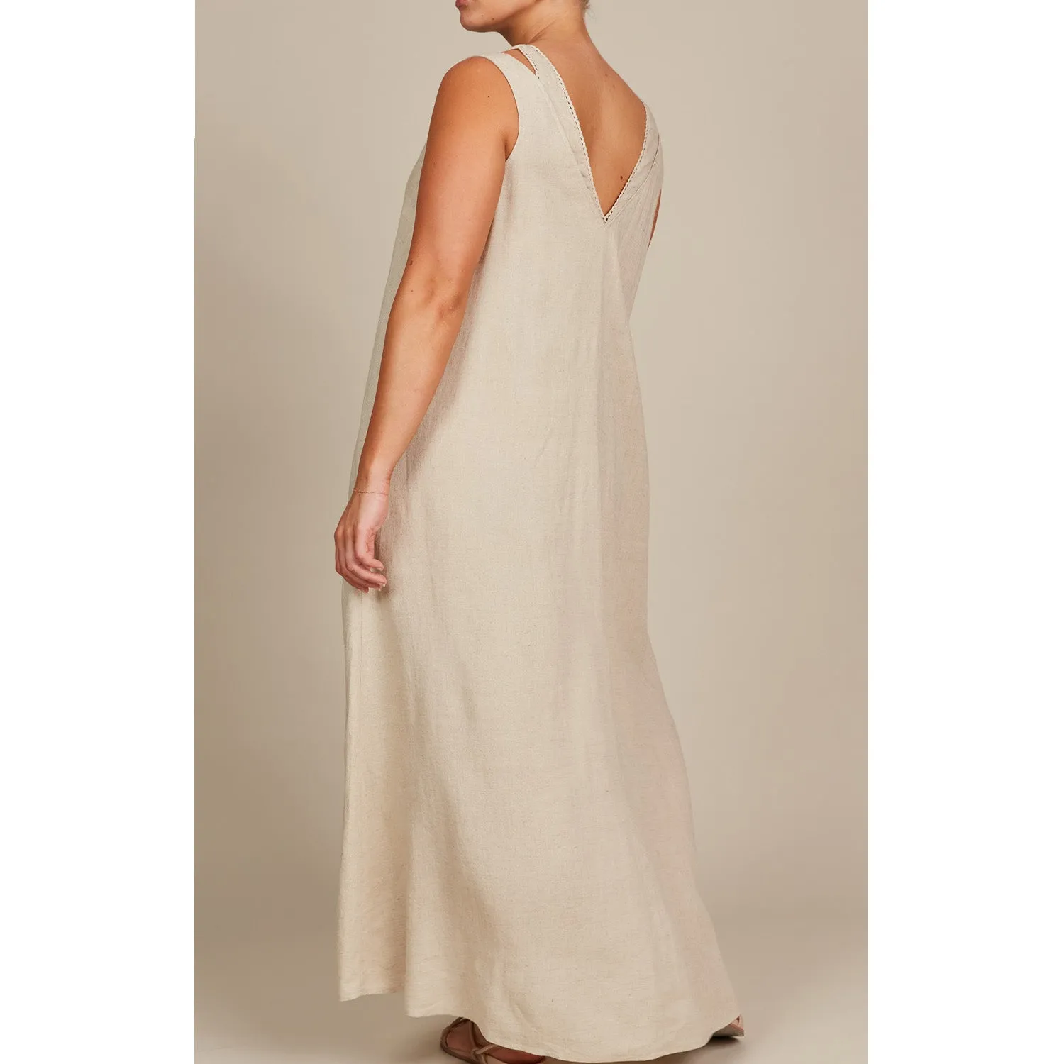 Dress Amelie Tank Maxi - Canvas