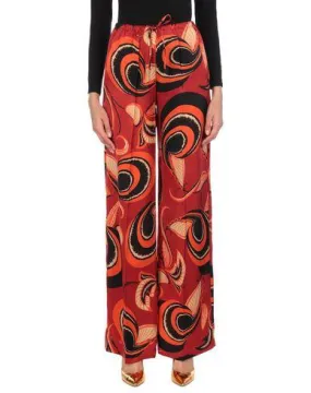 Dries Van Noten Women Casual trouser Red 10 UK