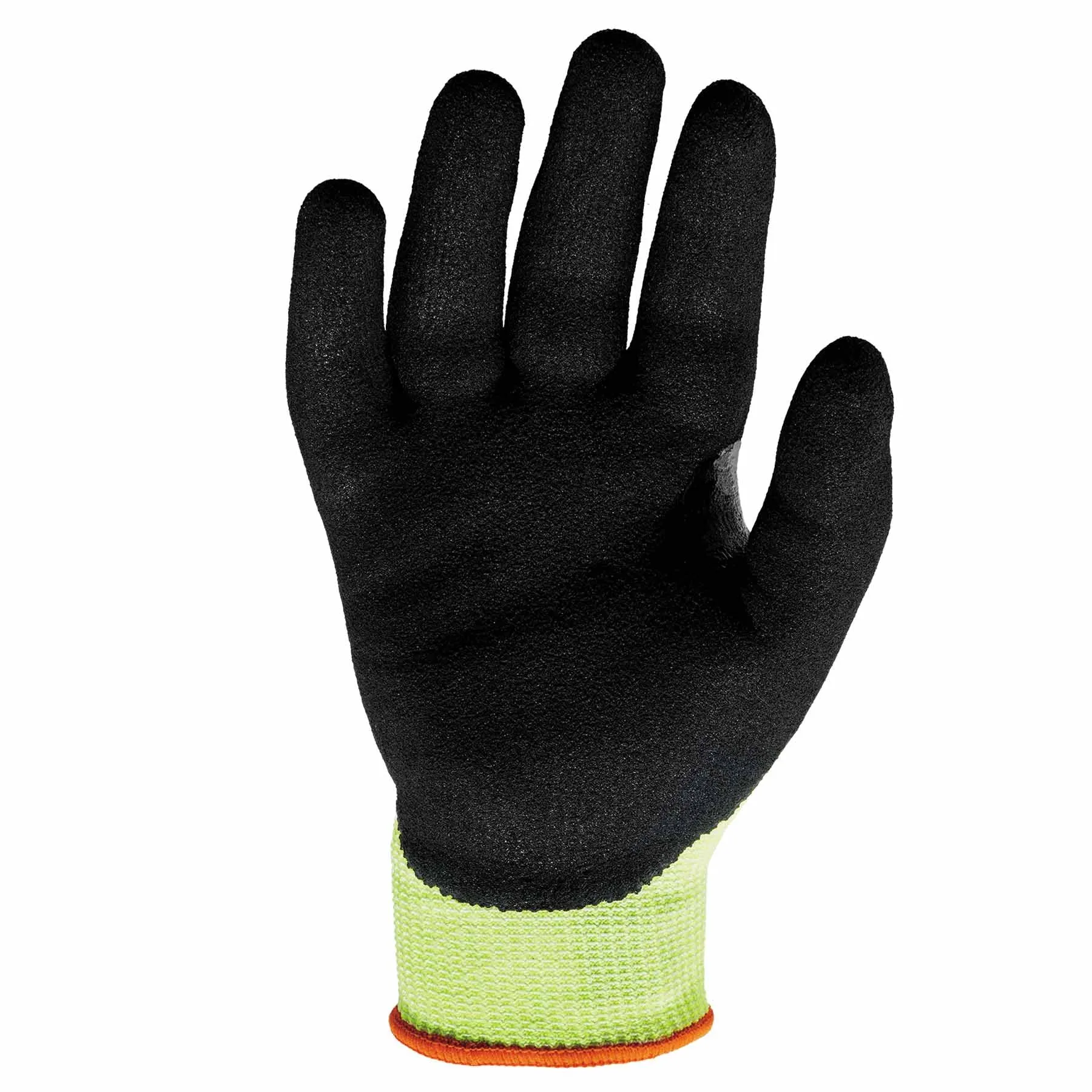 Ergodyne 17815 7041 XL Lime ANSI A4 Nitrile-Coated CR Gloves