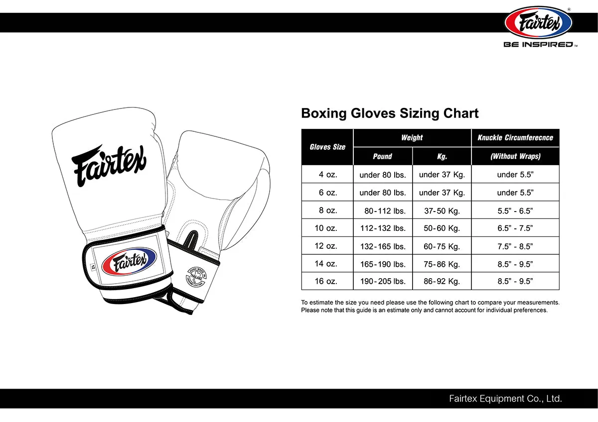 Fairtex Harmony (BGV26) Muay Thai Gloves -  WITHOUT BOX