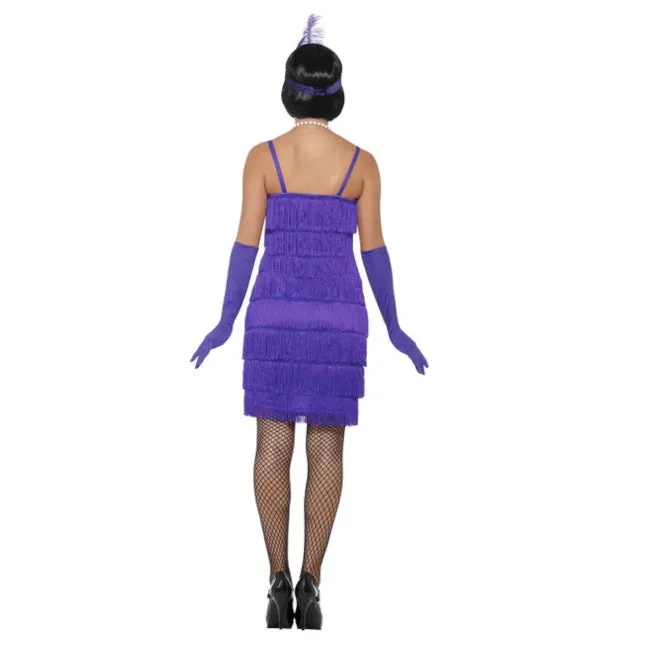 Flapper Costume, Purple