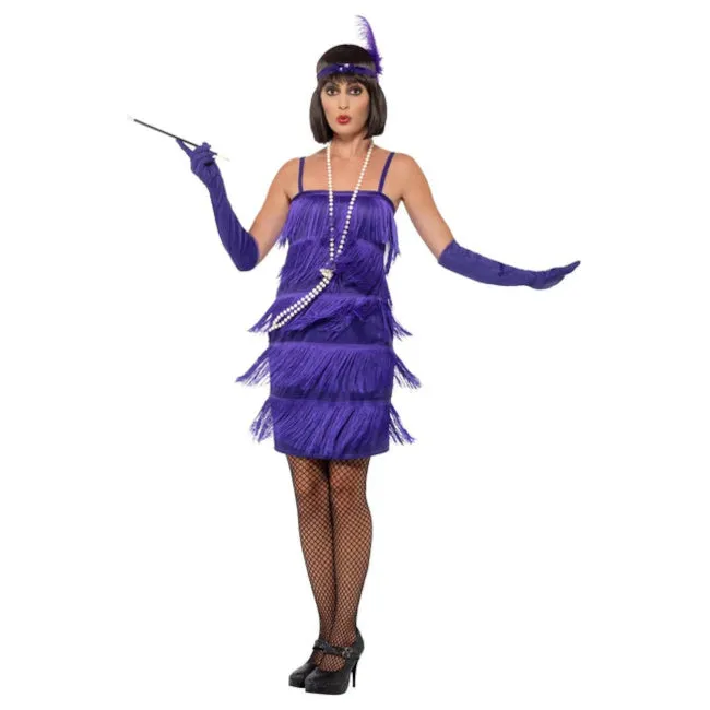 Flapper Costume, Purple