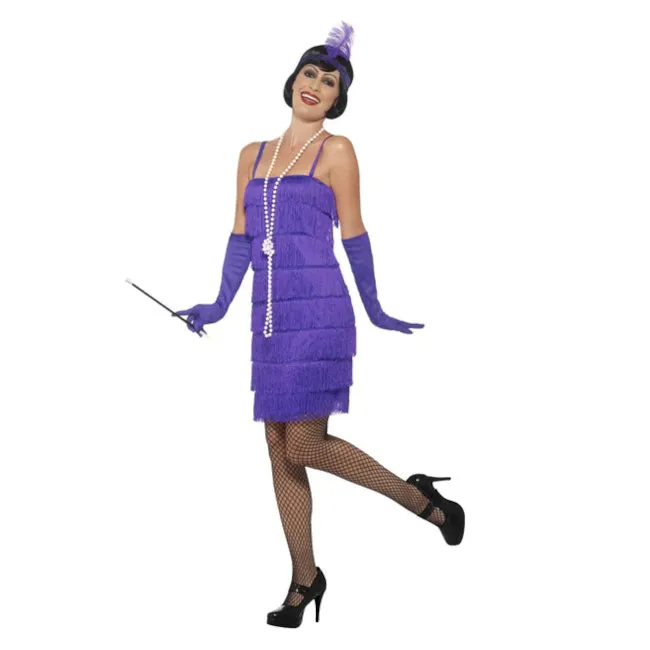 Flapper Costume, Purple