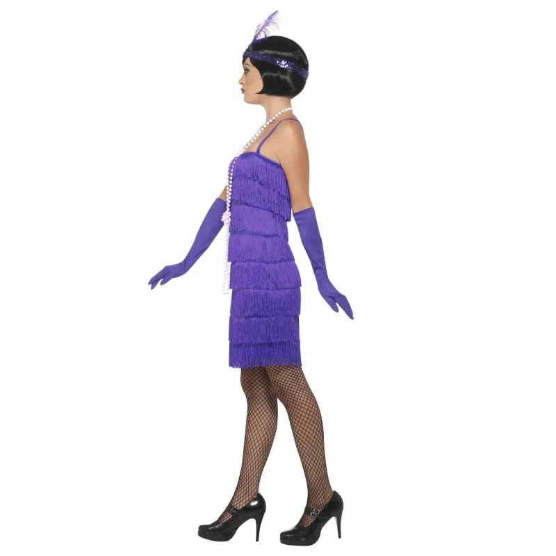 Flapper Costume, Purple