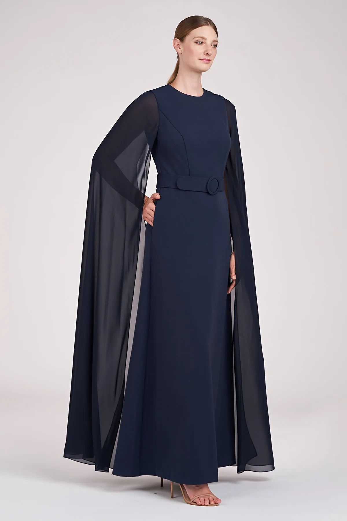 Freya Cape Gown