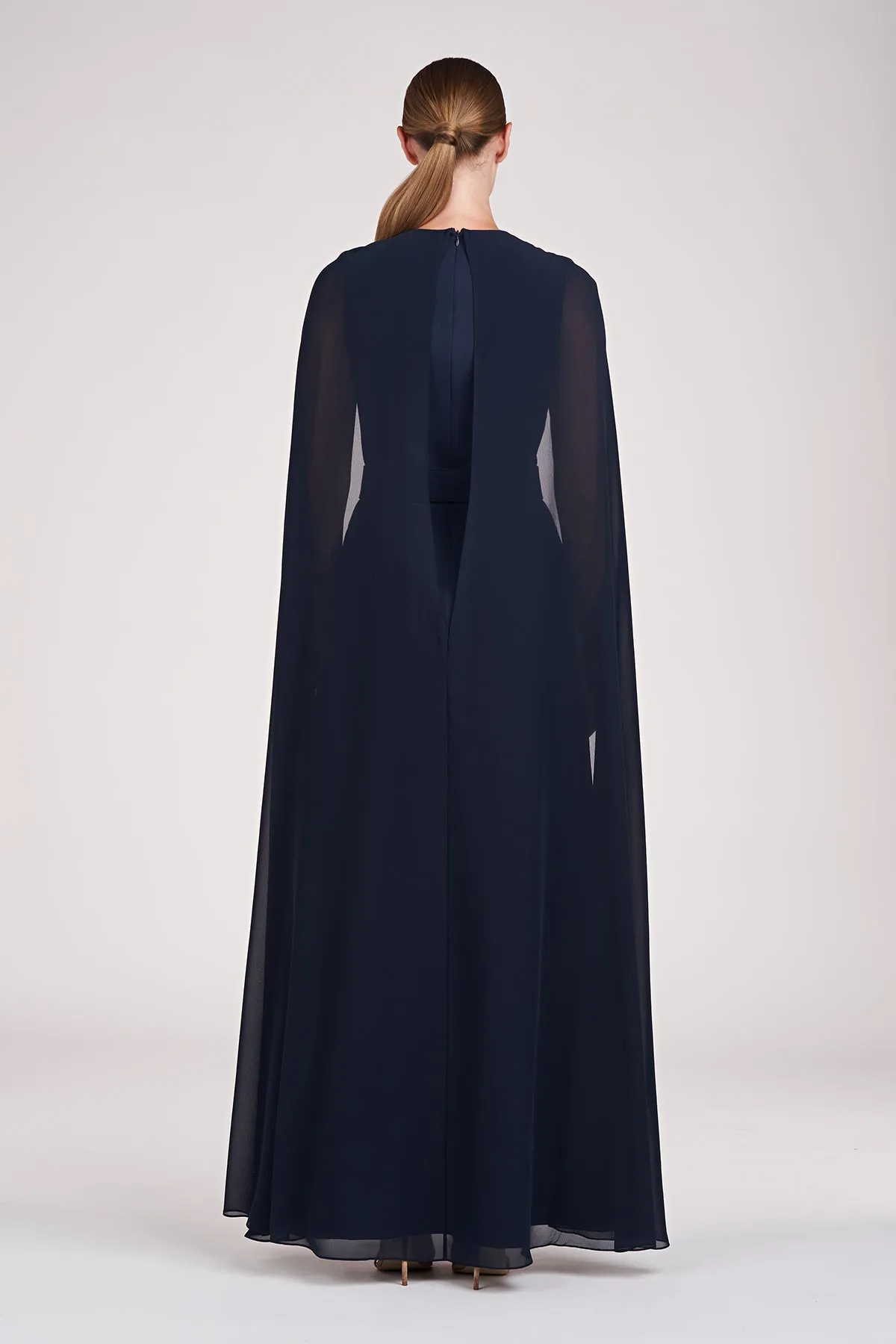 Freya Cape Gown