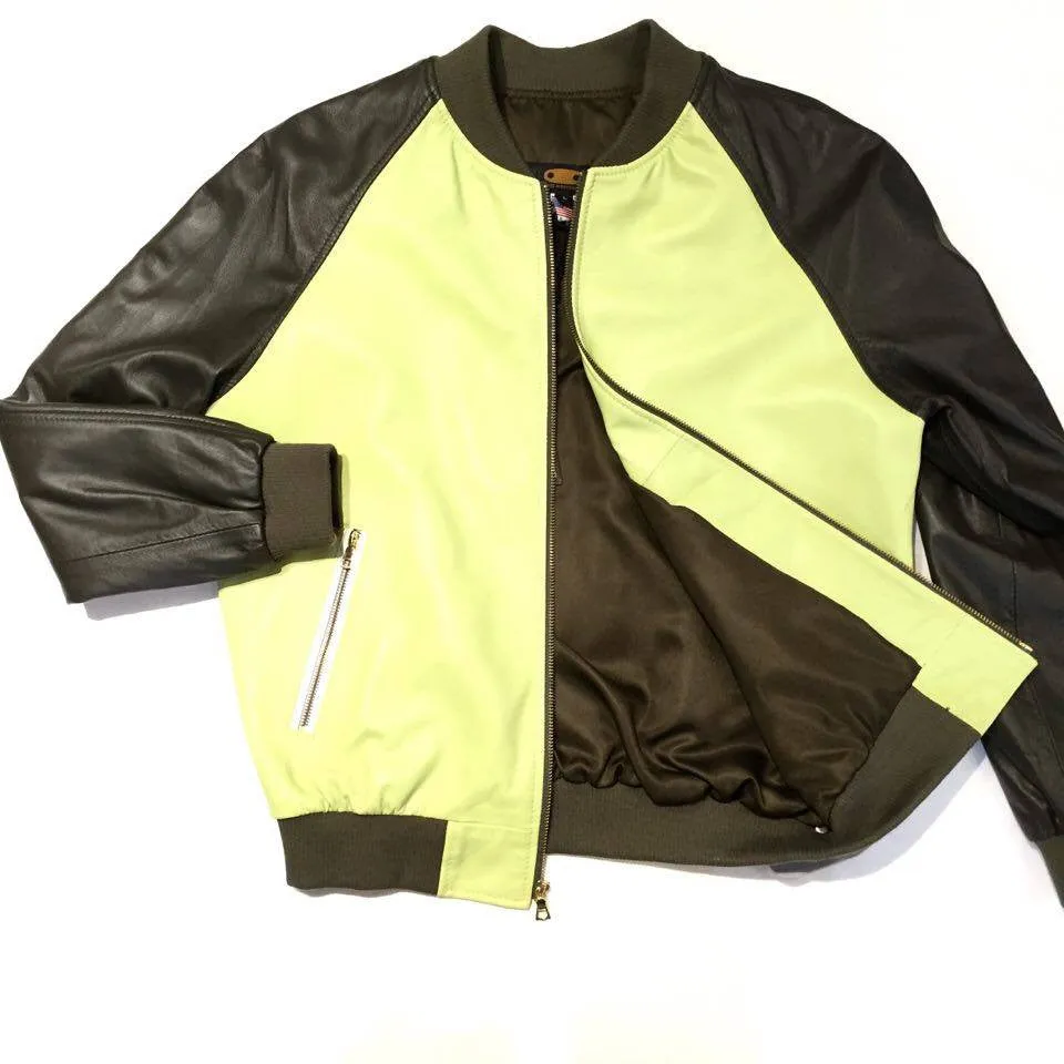 G-Gator Baby Lambskin Bomber Jacket