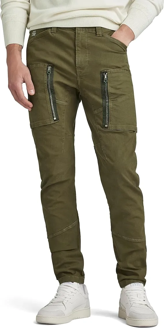 G-STAR RAW Men's Zip Pocket 3D Cargo Pants