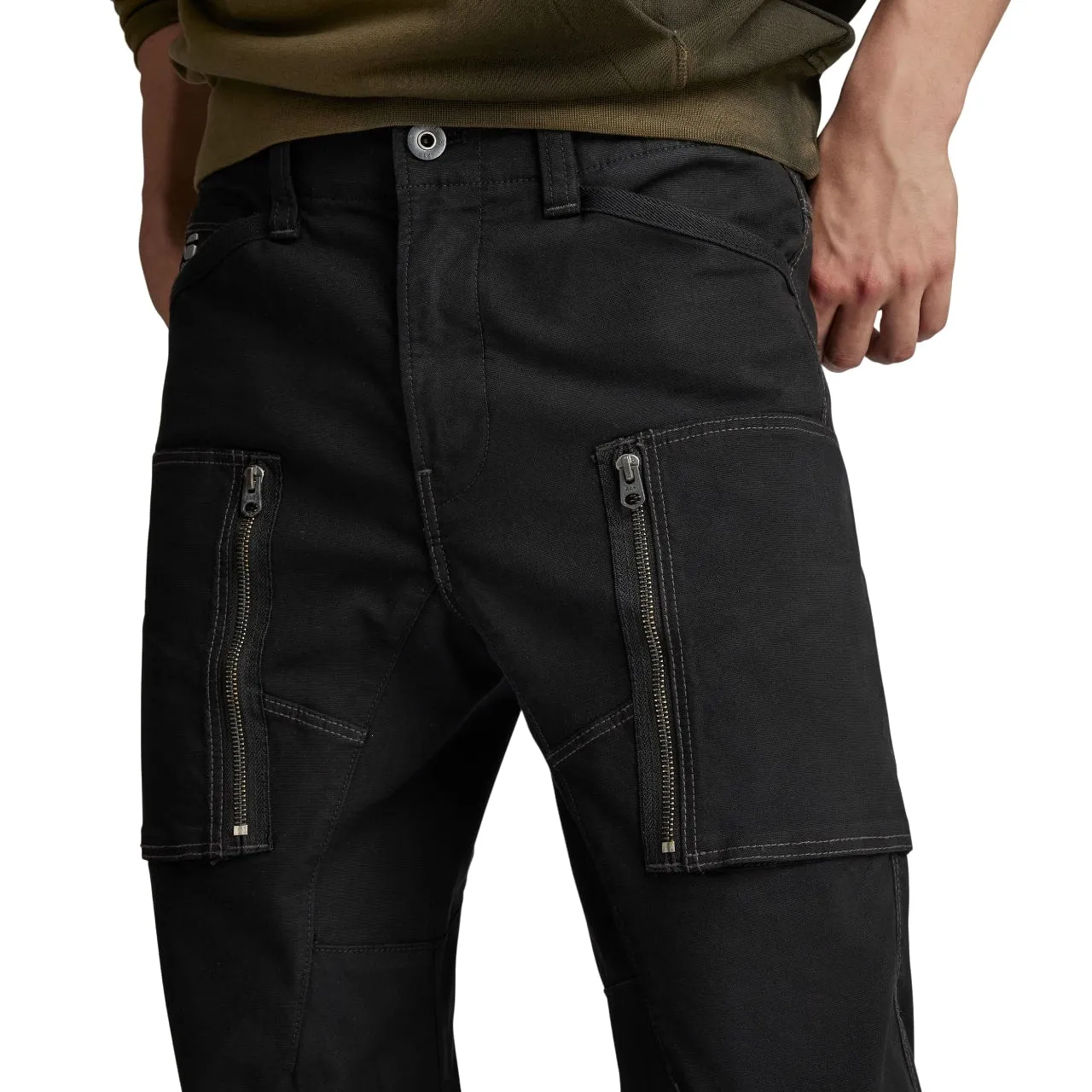 G-STAR RAW Men's Zip Pocket 3D Cargo Pants