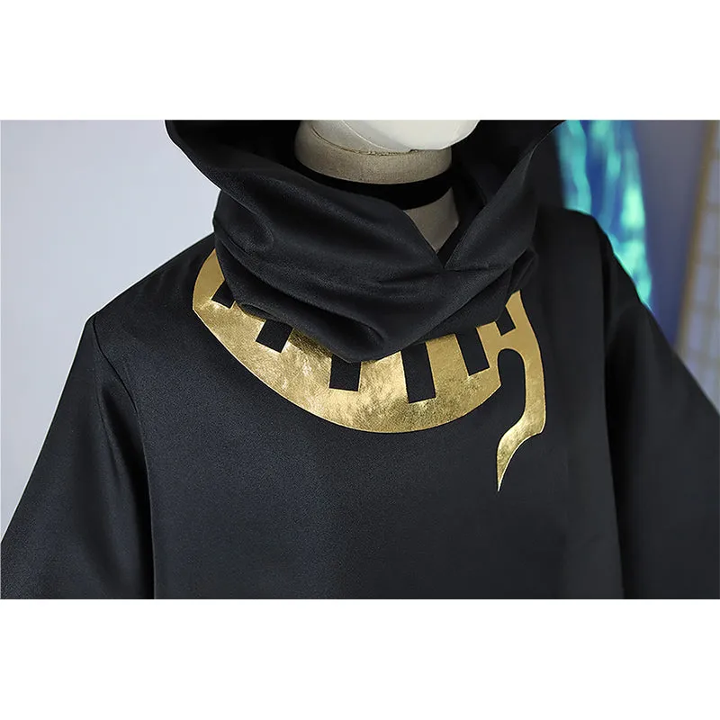 Genshin Impact Cyno Cosplay Costume Anime Cyno Anubis Style Cape Suit