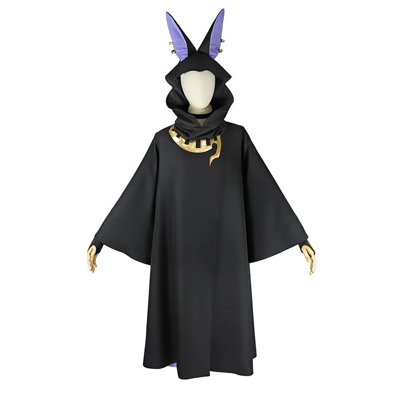 Genshin Impact Cyno Cosplay Costume Anime Cyno Anubis Style Cape Suit