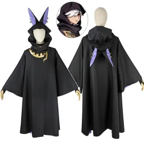 Genshin Impact Cyno Cosplay Costume Anime Cyno Anubis Style Cape Suit