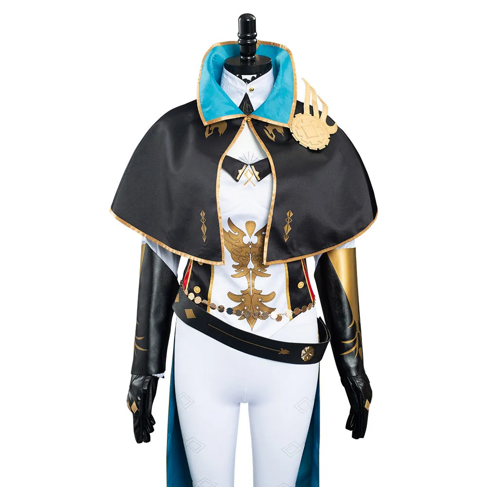 Genshin Impact Jean Gunnhildr Outfits Halloween Carnival Suit Cosplay Costume