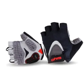 GIYO S-01 GEL Shockproof Cycling Half Finger Gloves Anti-slip Bicycle Gloves, Size: M(Black)