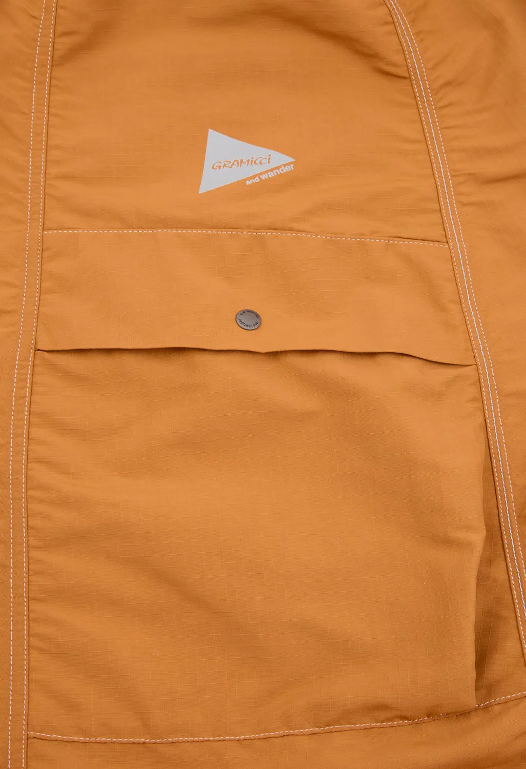 Gramicci x And Wander Ripstop Voyager Skirt - ORANGE