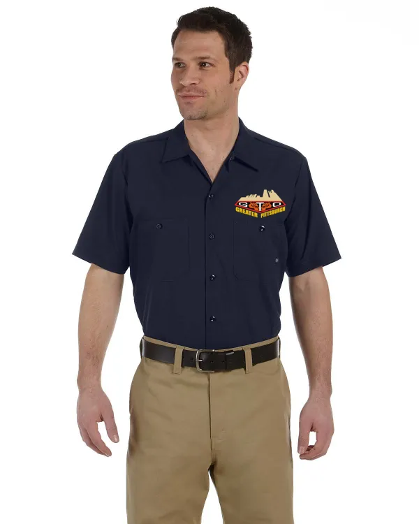 GREATER PITTSBURGH GTO CLUB Embroidered Mechanic shirts