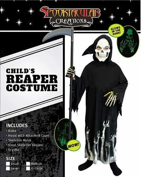 Grim Reaper Costume Cosplay - Child