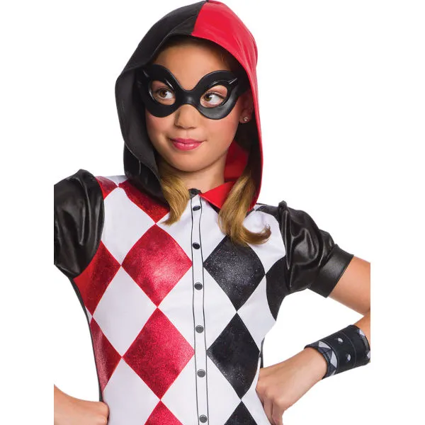 Harley Quinn DCSHG Hoodie Costume - Child