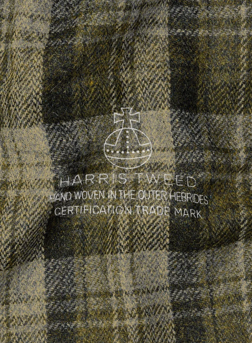 Harris Tweed Green Tartan Pants