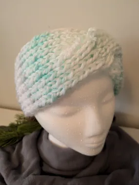 Headband Earwarmer - Twist style - Color: Sprout