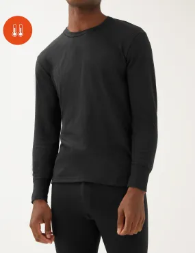 Heatgen Marks & Spencer Long Sleeve Medium Thermal T-Shirt, Black