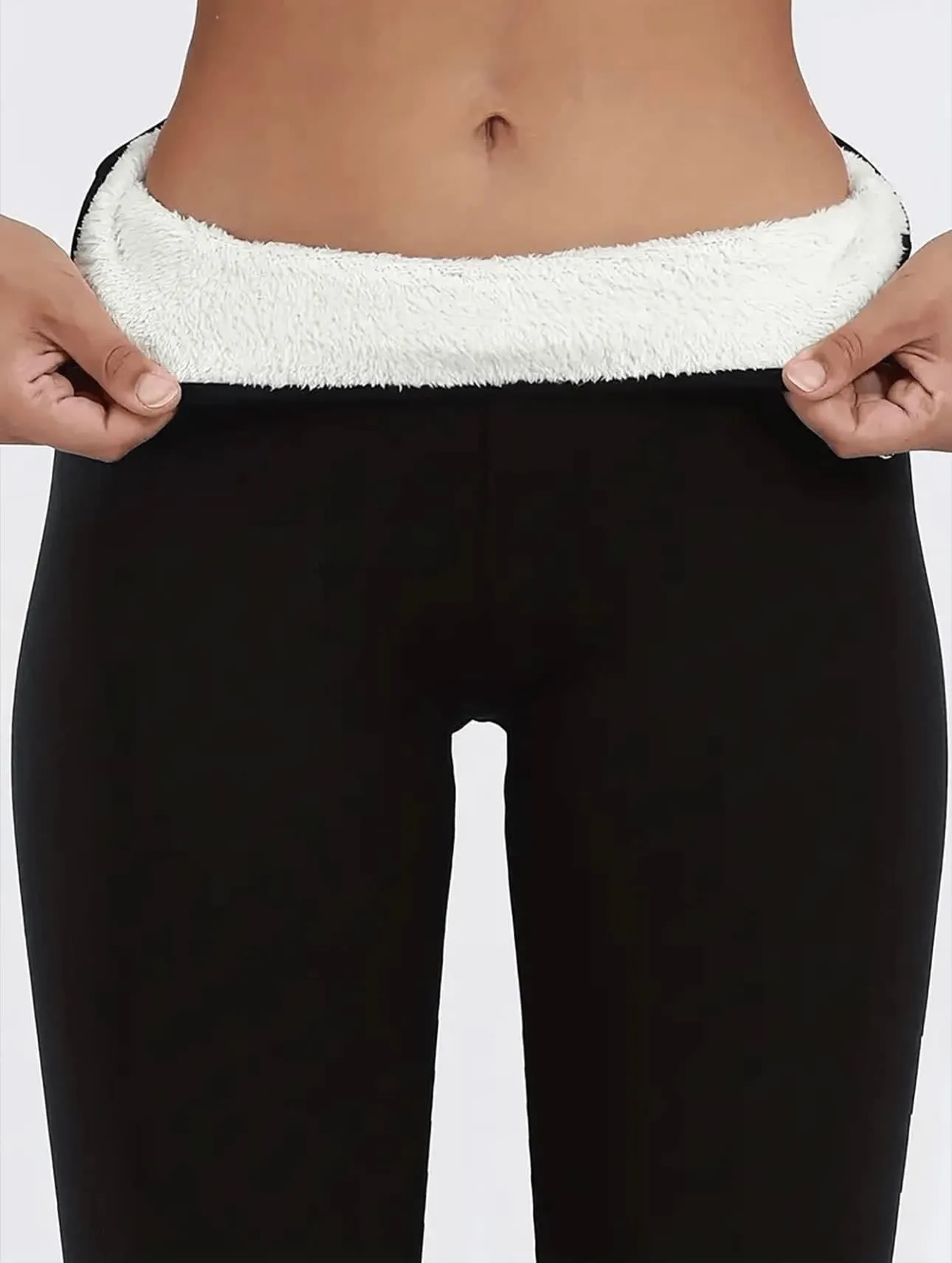 High Waist Tummy Control Thermal Leggings