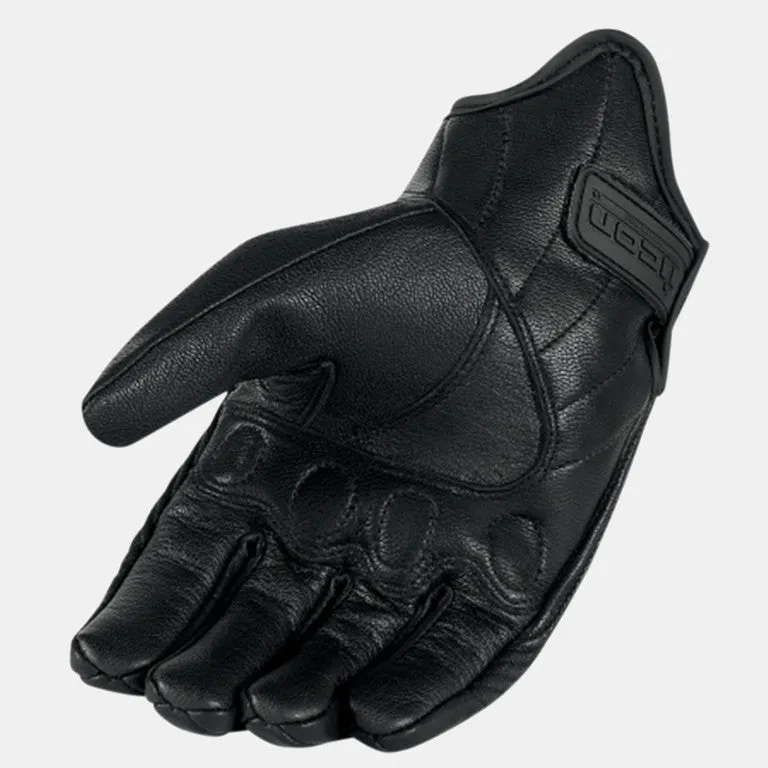 Icon Pursuit Glove Women's Black - Touchscreen Compatible