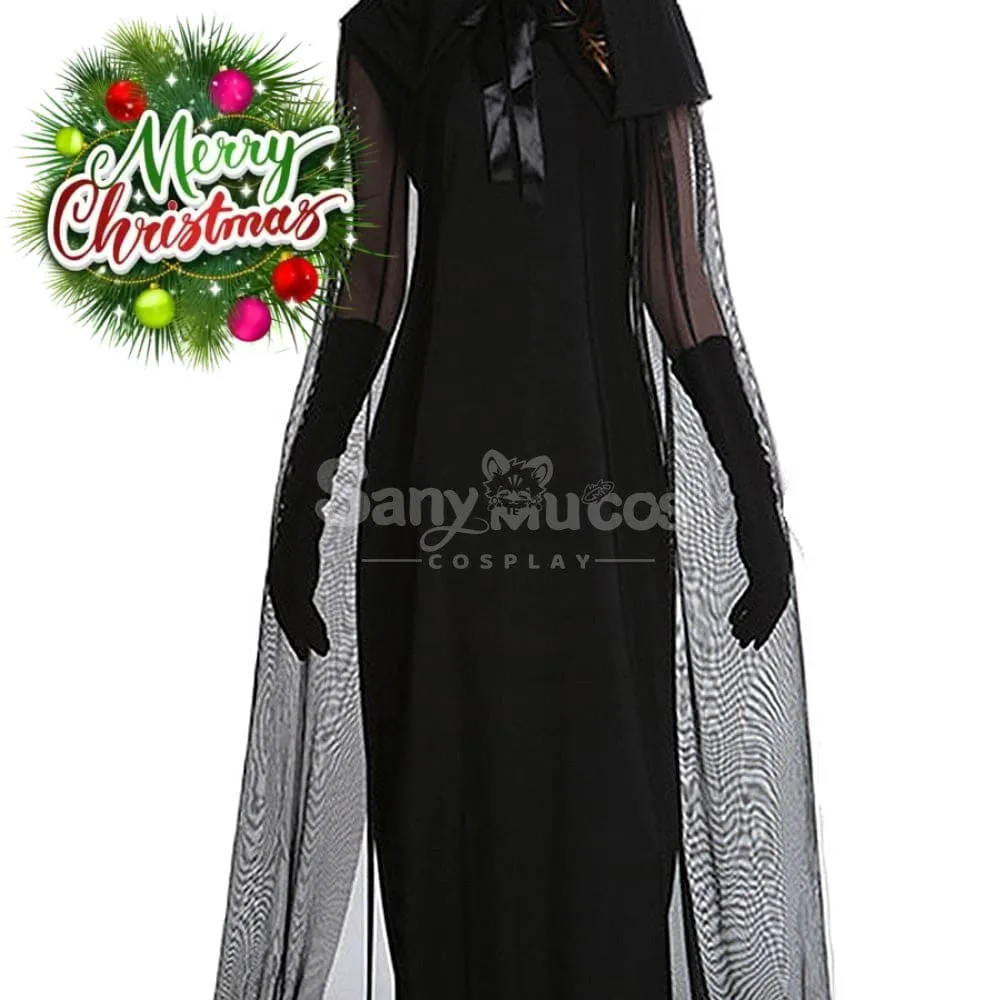 【In Stock】Halloween Cosplay Witch Ghost Wife Cosplay Costume