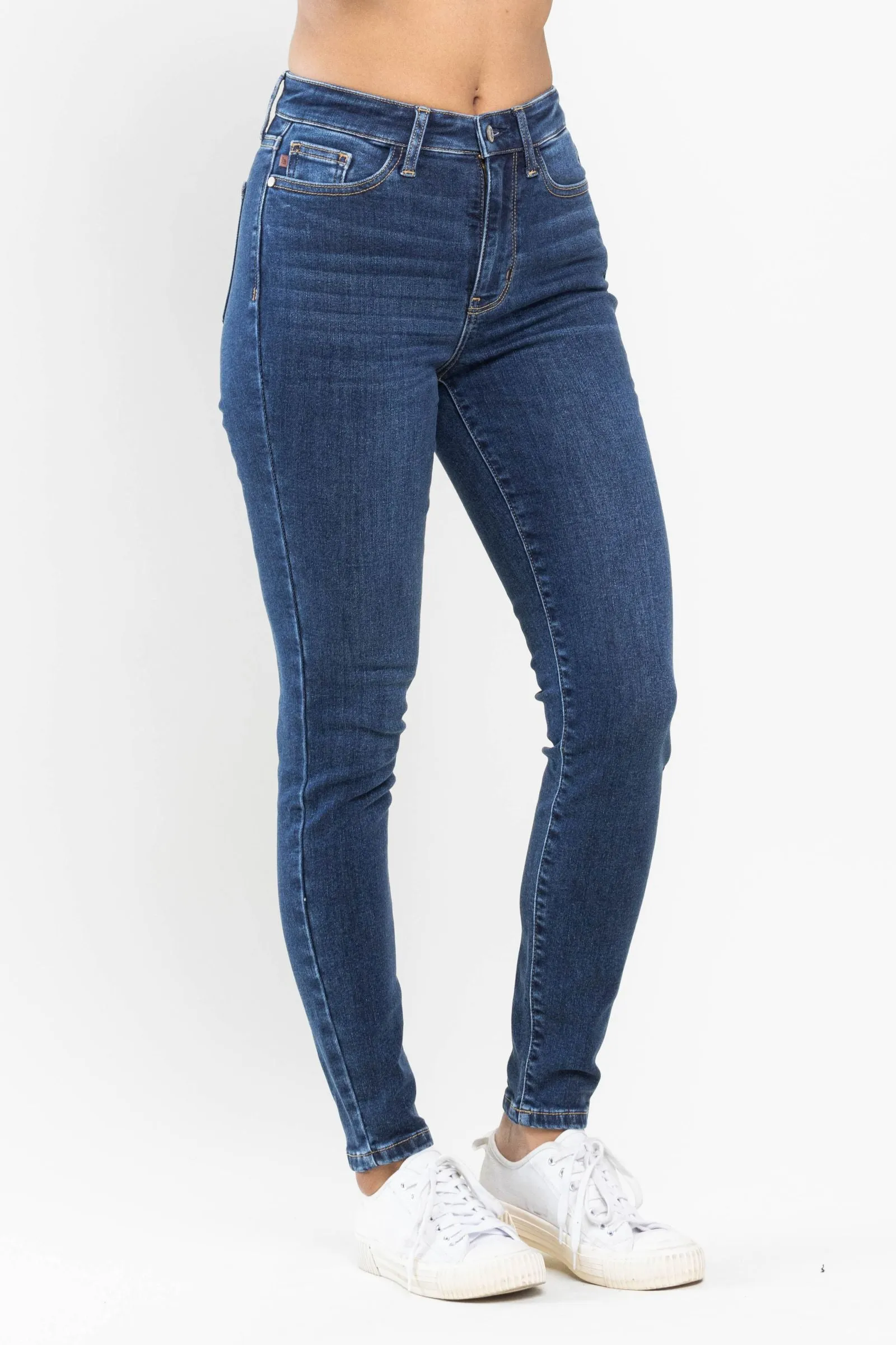 Judy Blue High Waist Thermal Skinny Denim 82585