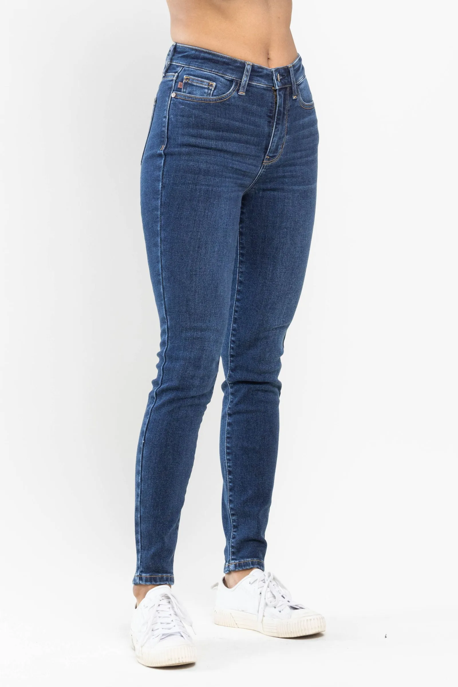 Judy Blue High Waist Thermal Skinny Denim 82585