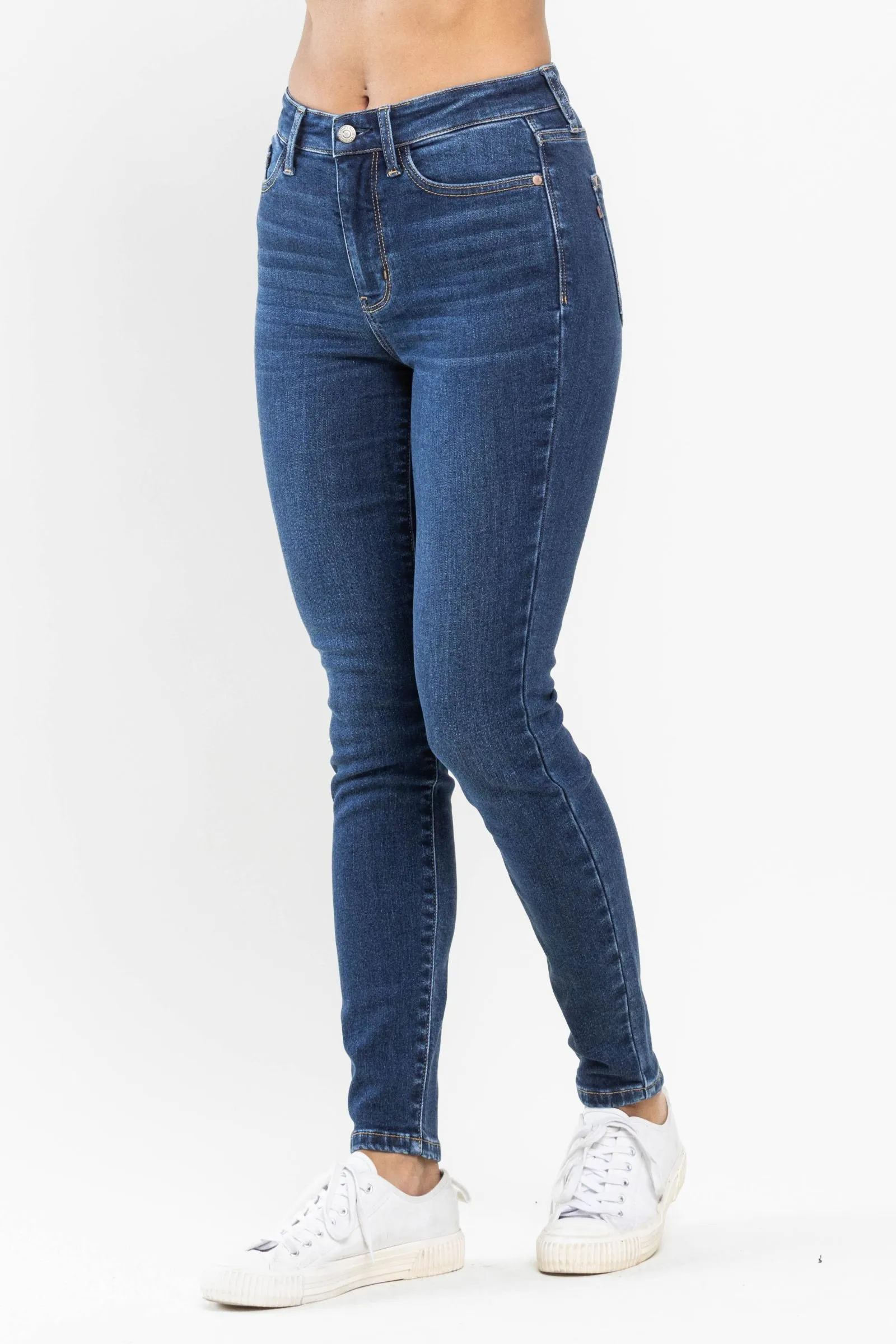 Judy Blue High Waist Thermal Skinny Denim 82585