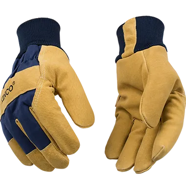 Kinco 1926KW Cotton-Blend Canvas Fabric Back Cotton-Blend Canvas Fabric Back Thermal Insulation Gloves (One Dozen)