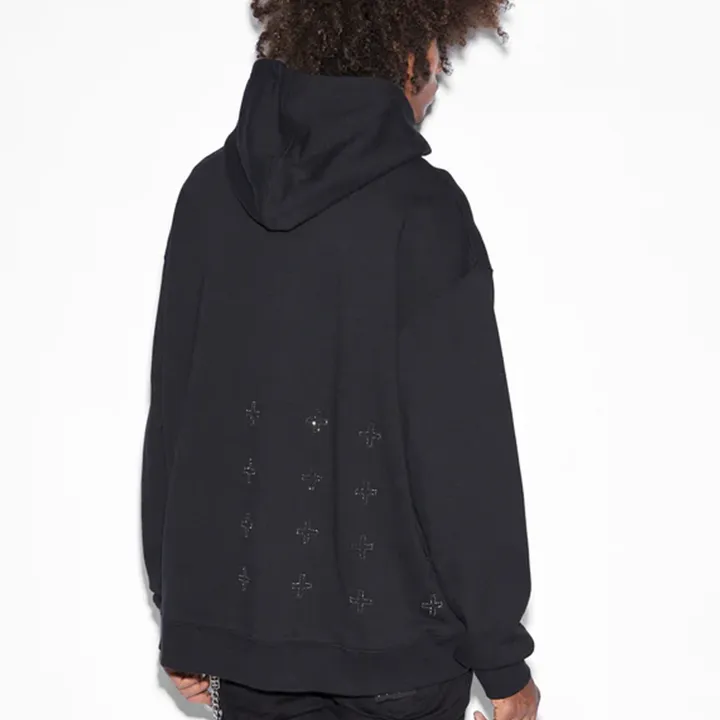 Krystal Bling Biggie Hoodie (Black) - KMPS24FL013001