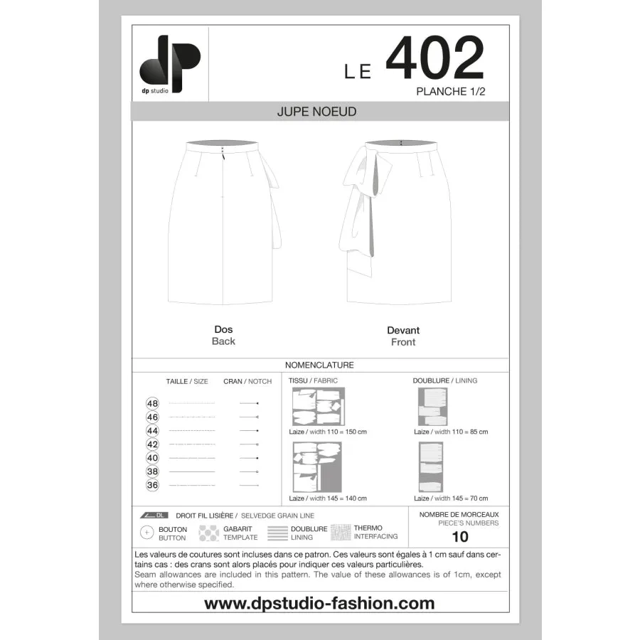 Le 402 - Bow Skirt