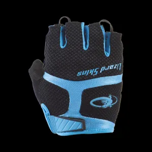 Lizard Skins Cycling Unisex Adult Gloves Aramus GC Jet Black/Electric Blue - XL