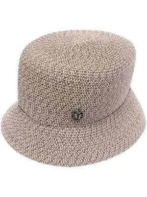 Maison Michel Hats Brown