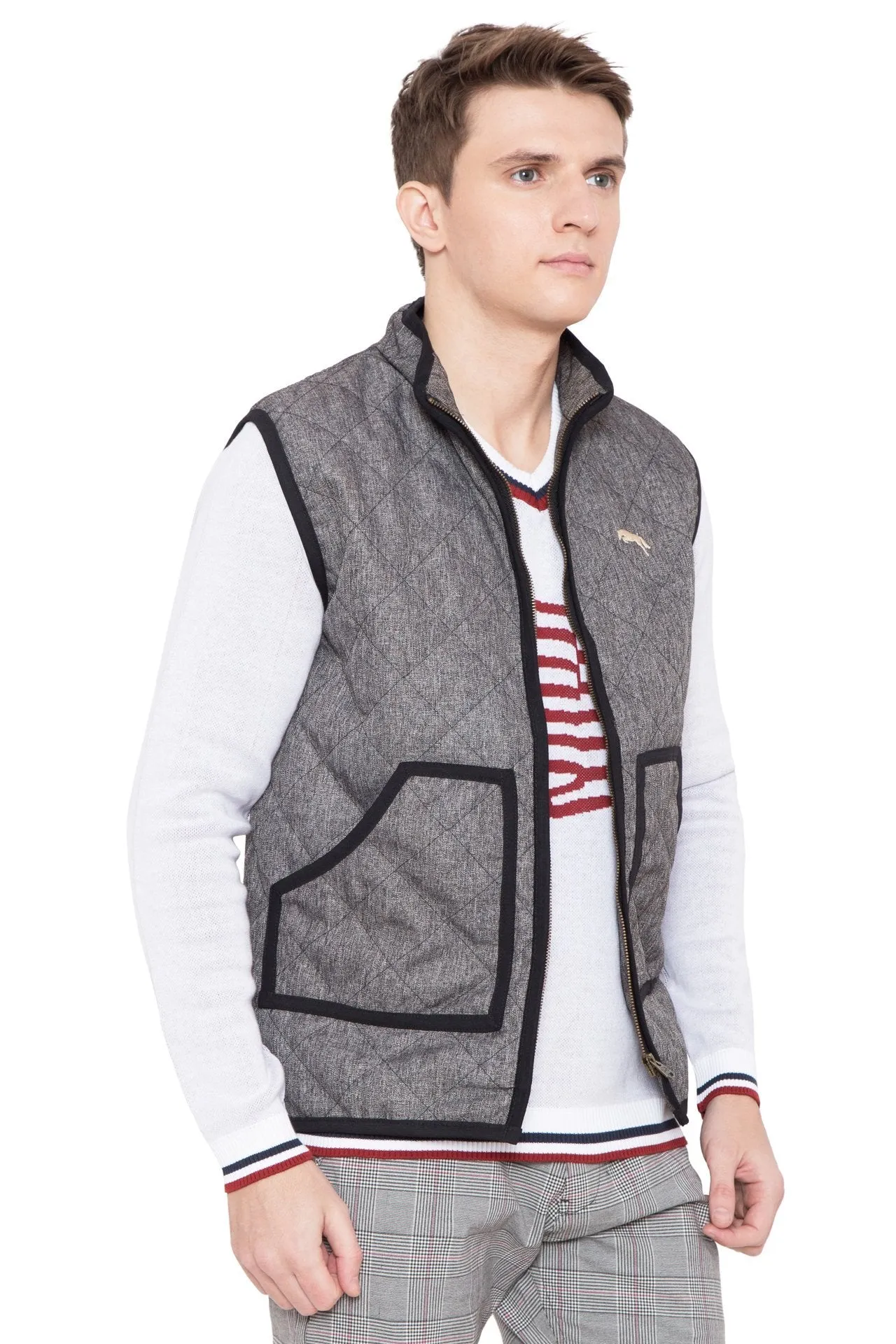 Men Regular Fit Casual Lightweight Winter Jacket