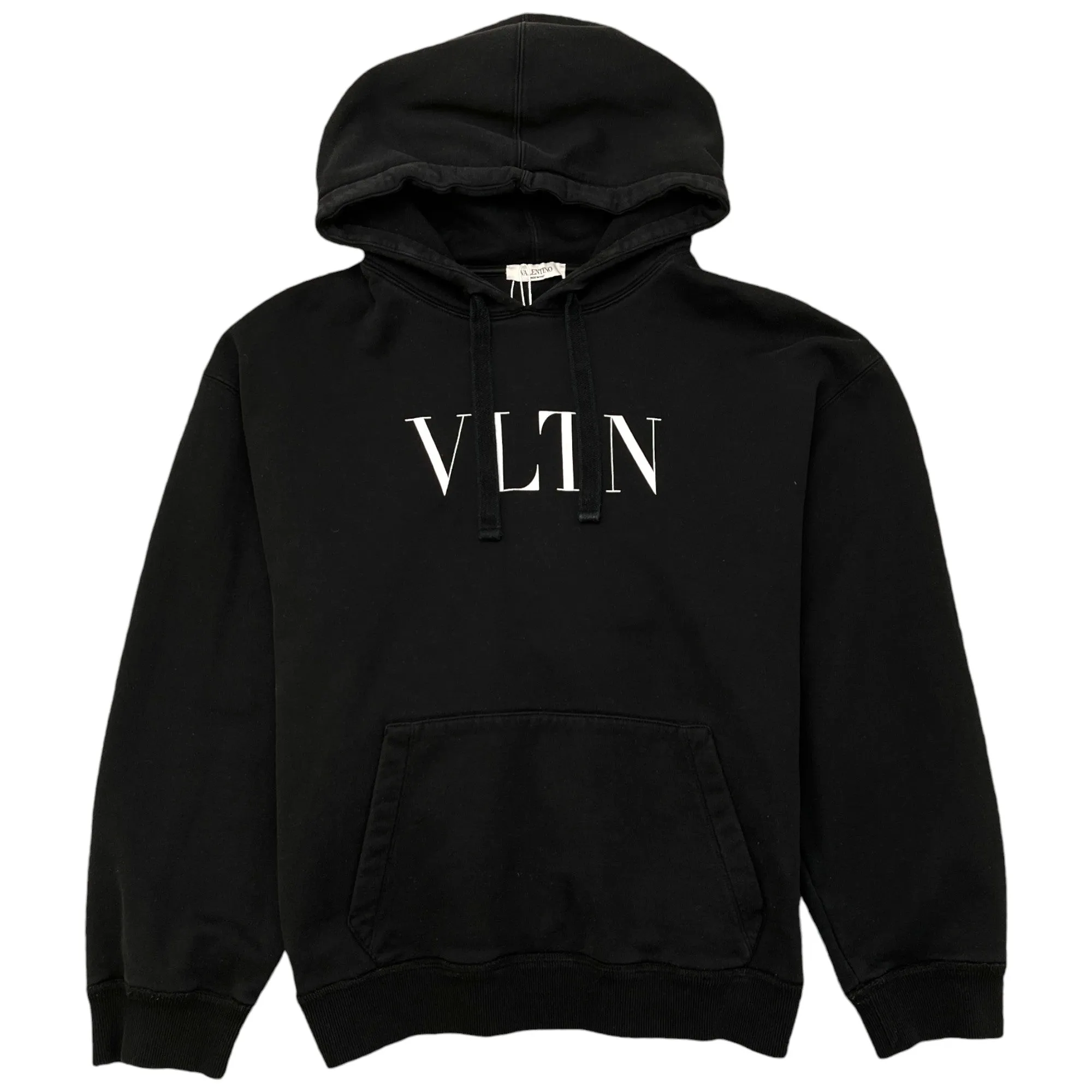 Men's Vltn Logo Hoodie Black Size M