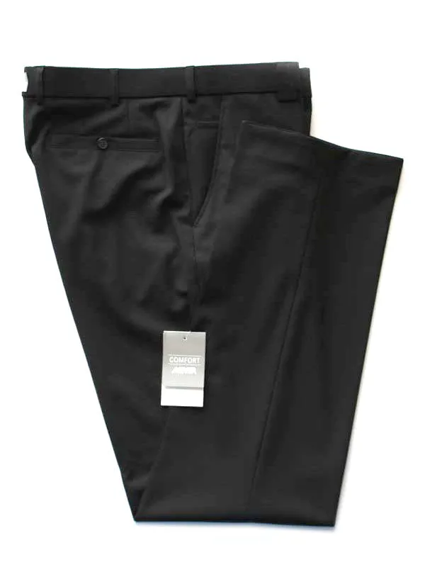 MEYER Roma Trousers - 344 Tropical Wool-Mix - Black