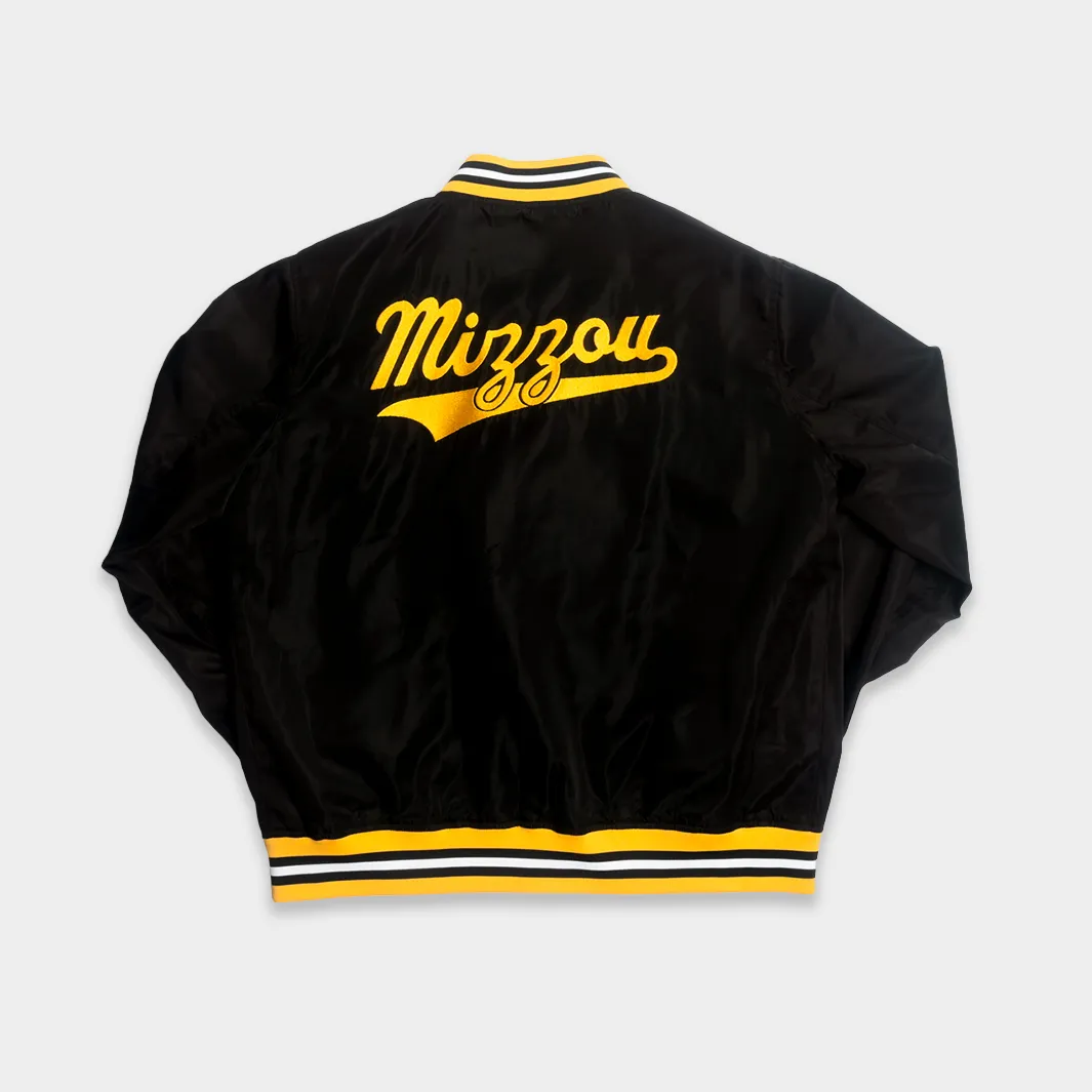 Missouri Tigers Vintage Mizzou Script Bomber Jacket