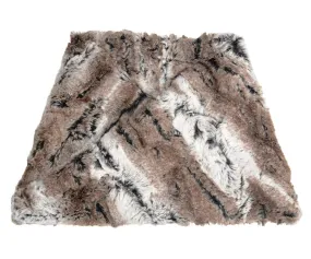 Neck Warmer - Luxury Faux Fur in Birch